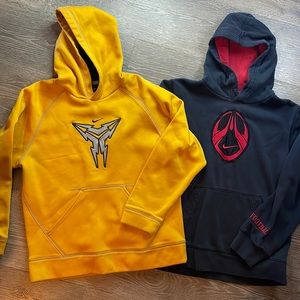 2 youth Nike hoodies